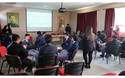 Programa de Integración Escolar desarrolla talleres de sensibilización a los cursos