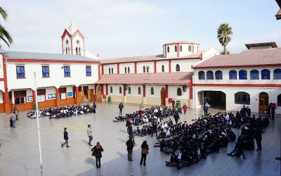 Comunidad Educativa Pastoral aplicó simulacro para dar conocer el Plan de Seguridad Escolar