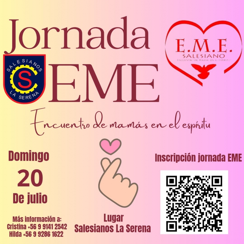 Invitan a Jornada EME: Encuentro para mamás que necesitan un respiro del alma