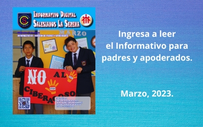 Informativo para padres y apoderados, marzo 2023