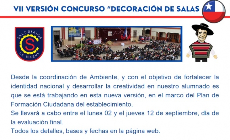 VII Concurso Decoraci&oacute;n de Salas