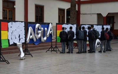 Intervención pedagógica genera conciencia del cuidado del agua