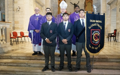 Centro de Alumnos representó a la CEP en la Eucaristía de Inicio del Año Escolar